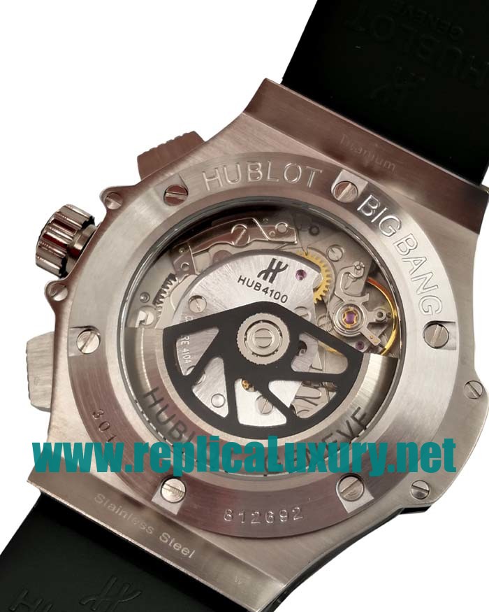 Men Steel Hublot Big Bang 301.SX.130.RX 44MM Black Dials Replica Watches UK