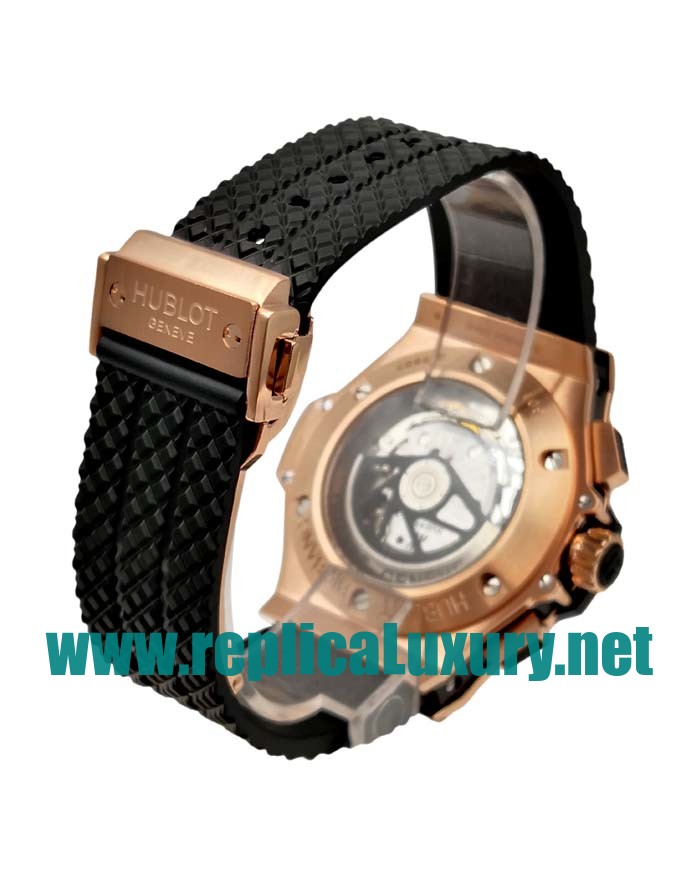 Men Rose Gold Hublot Big Bang 301.PX.130.RX 42.5MM Black Dials Replica Watches UK