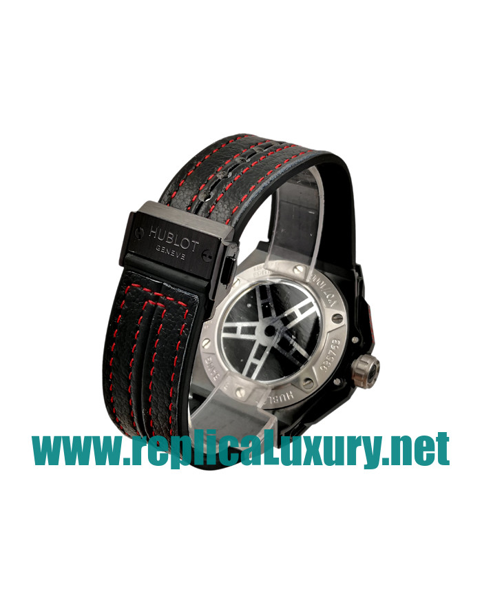 Men Tungsten Steel Hublot Big Bang Ferrari 402.QU.0113.WR 48MM Black Dials Replica Watches UK